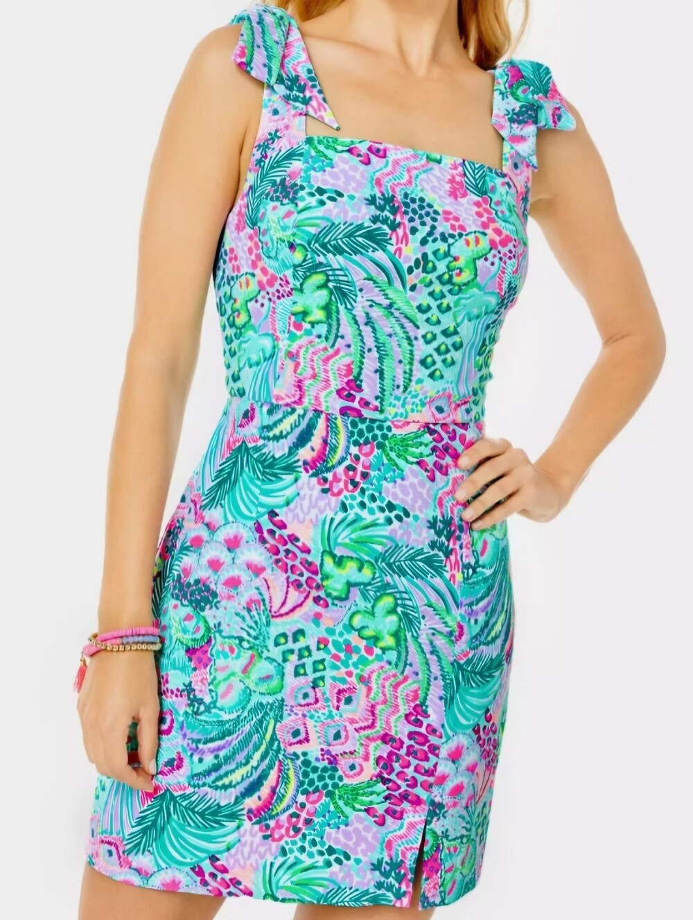NWT Lilly Pulitzer Liannae Romper • Multi Banana Split • Size 6